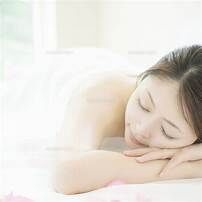 リラックス女性