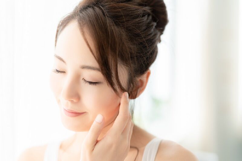 美肌女性